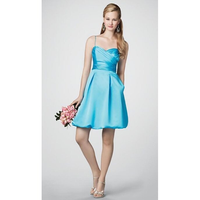 Alfred Angelo Blue Box Short Bubble Bridesmaid Prom Bridal Dress Women's Size 8 | eBay Alfred Angelo Blue Box Short Bubble Bridesmaid Prom Bridal Dress Women's Size 8 | eBay