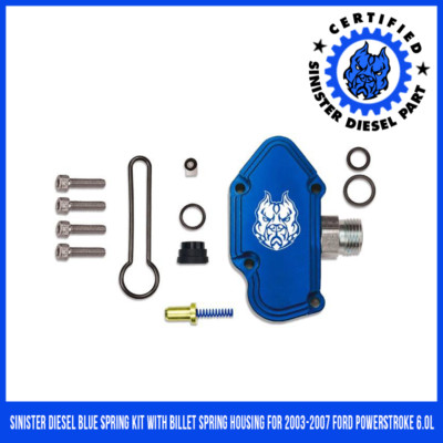 #ad Sinister Diesel Blue Spring Kit for 2003 2007 Ford Powerstroke SD FUELBLK 6.0 $99.99