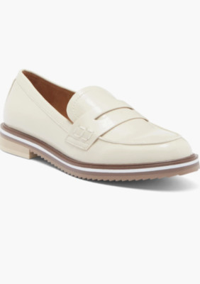 Me Too Women's Falcon Penny Loafer Shoes Oat Latte Beige Size US 7.5