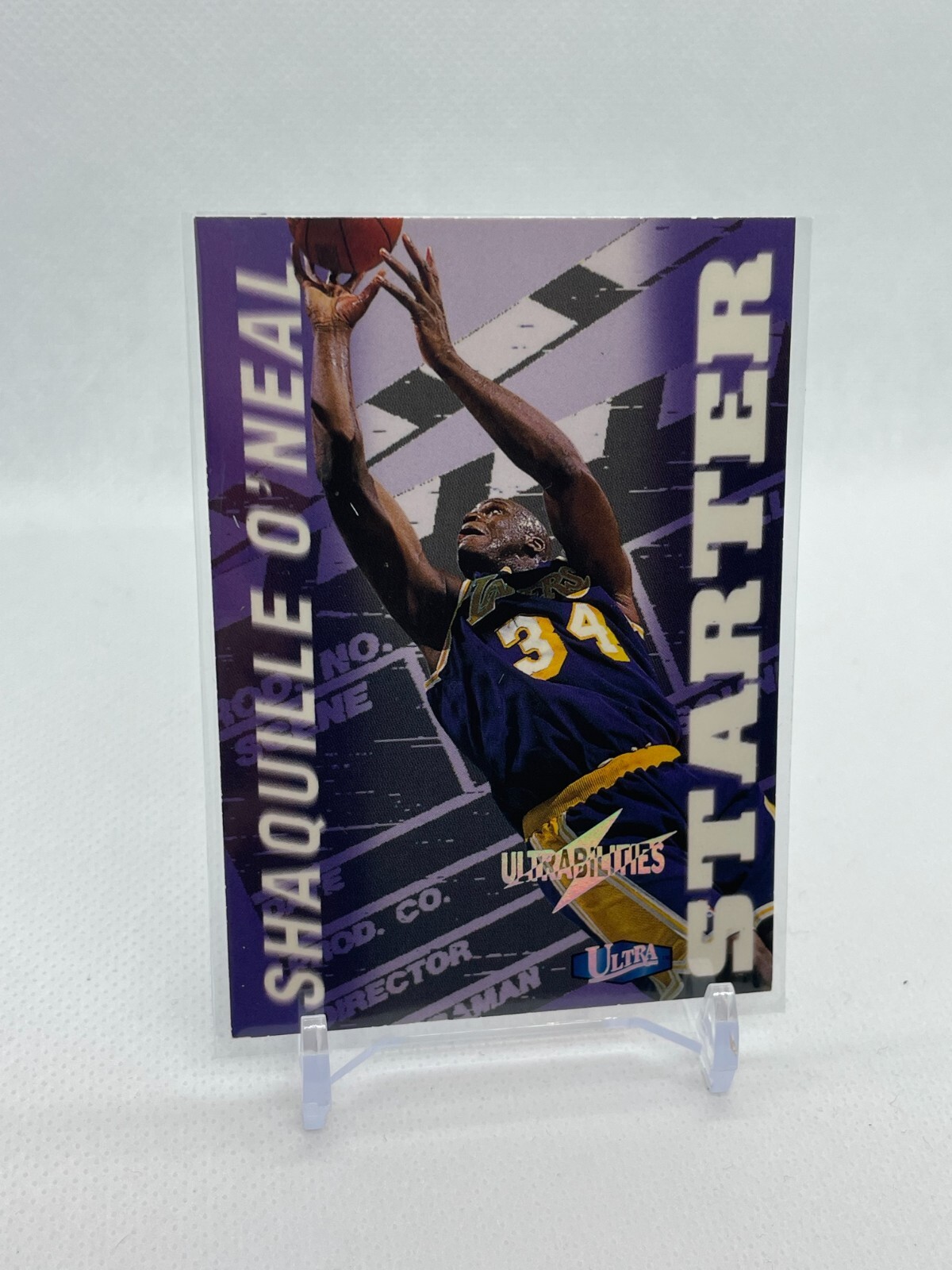 1997-98 Fleer Ultra Ultrabilities Starter Shaquille O'Neal #4S HOF