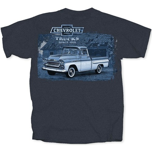 Chevy Camaro 50 Year Logo Insignia T-Shirt - 100% Cotton Grey Tee