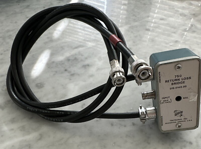 Tektronix 015-0149-00 DC to 10 MHz, 6 V RMS Max Input, Return Loss Bridge