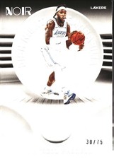 2020-21 Panini Noir Montrezl Harrell #DNM-MHR Dish Night Memorabilia 30/75
