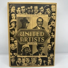 The United Artists Story Ronald Bergan 1986 First Edition Film History Crown HC