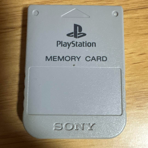 CARTE MÉMOIRE OFFICIELLE SONY PS1 PSOne PSX PLAYSTATION 1 MEMORY CARD