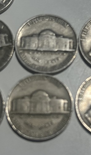 Jefferson Nickels D Mint Mark Circulated Lot (12) Low Mintage 1940-1952 - Picture 6 of 10