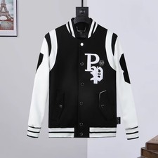 NWT Philipp Plein Sport Logo Black 100% Merin...