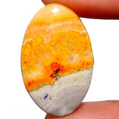 25.85 Cts 100% Natural Bumble Bee jasper Oval Cabochon Loose Gemstone 20X31X4 mm