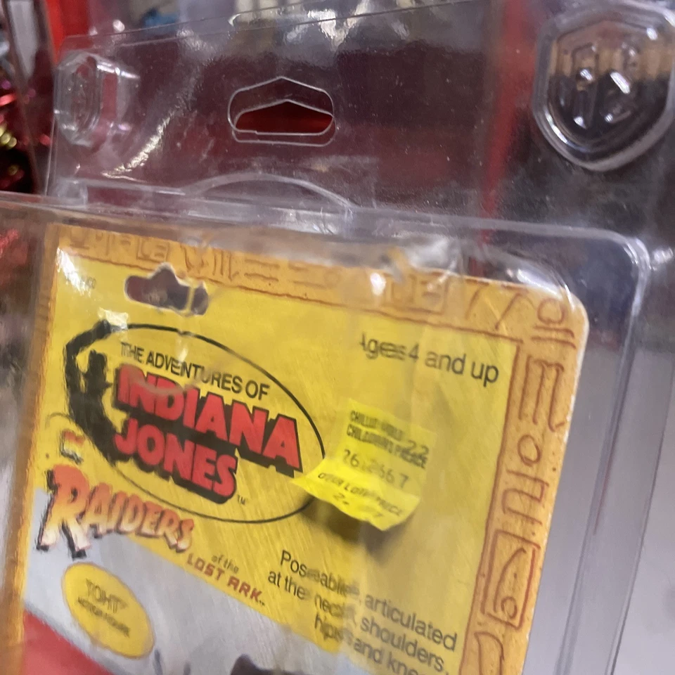 Indiana Jones Kenner 1982 Toht original nuevo sellado sin usar, en caja #3 Foto 4 de 4
