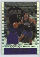 2002-03 Topps Jersey Edition Peja Stojakovic #jePS 4at