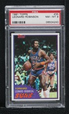 1981-82 Topps Truck Robinson Leonard Robinson #35 PSA 8 0y8e