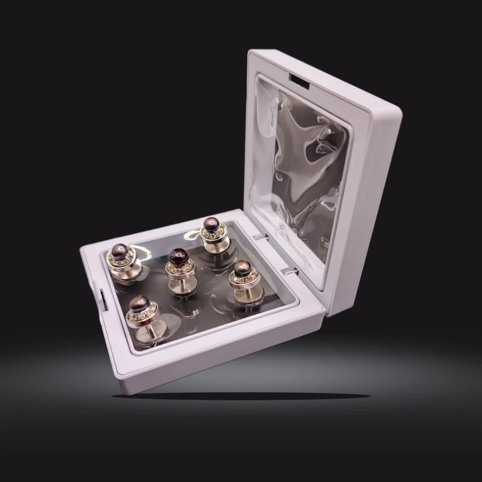 Original Malaysian Borneo Pearl Buttons for Baju Melayu – Elegant Sabah Craft - Image 2 of 4