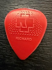 RAMMSTEIN  /   RICHARD KRUSPE    /  TOUR  GUITAR PICK