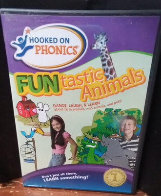 HOOKED ON PHONICS FUNTASTIC ANIMALS (DVD,2006) | eBay