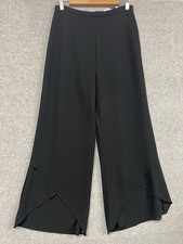 J.R. Nites by Caliendo Vintage Sheer Curtained Palazzo Pants sz 12 Made in USA
