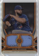 2023 Topps Tribute Dual Relics Orange /25 Alek Manoah #DR-AM 11qz