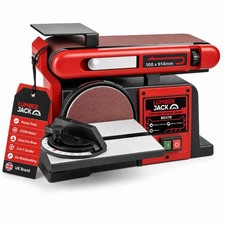 Belt and Disc Sander 370W Cast Iron Base 915mm Belt 150mm Disc Dust Port 230V