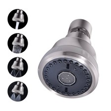4 Spray Modes Faucet Aerator,360 Degree Faucet Sprayer Attachment,Big Angle K...