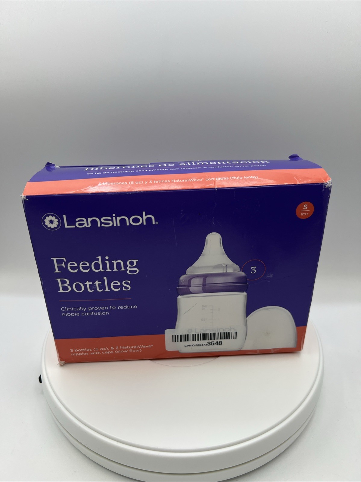 Lansinoh mOmma Breastmilk Feeding Bottle, 5oz - 3 Count