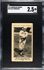 1916 Morehouse Baking Bill James #87 SGC 2 - Boston Braves