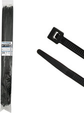 Heavy Duty Cable Zip Ties 50 Pcs 36 Inch Black, 175 Lbs Tensile Strength, Self-L