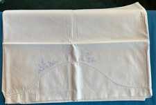 Herrschners Fan Lady 11-8435 Pillowcase Stamped Embroidery Crochet New