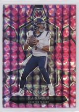 2024 Panini Mosaic Pink Camo Mosaic Prizm CJ Stroud #85 su3