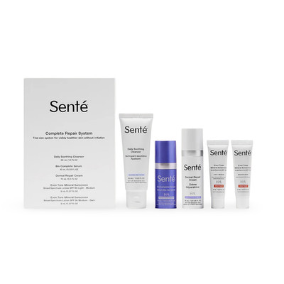 Senté Labs - Complete Repair System Kit, 4-Step Skincare Set (Value $99+)