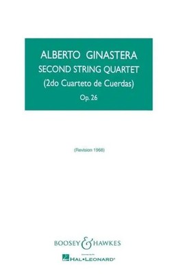 Alberto Ginastera | String Quartet No. 2, Op. 26 | Taschenbuch | Englisch (2004)