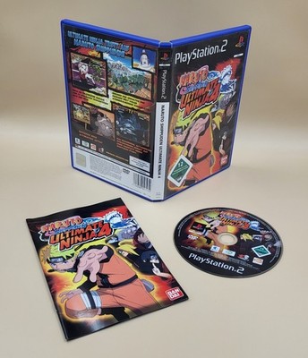Naruto Shippuden Ultimate Ninja 4 Playstation 2  ps2 Pal