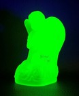 Boyd's Crystal Art Glass ANGEL #17/2 SUNSHINE SATIN 6-4-08 Glows Praying 4-1/4" — photo 5