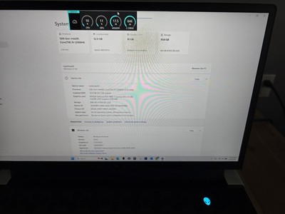 Alienware X17 R2 i9 12900HK RTX 3080 Ti 32GB 1TB SSD 17.3 480Hz Gaming Laptop