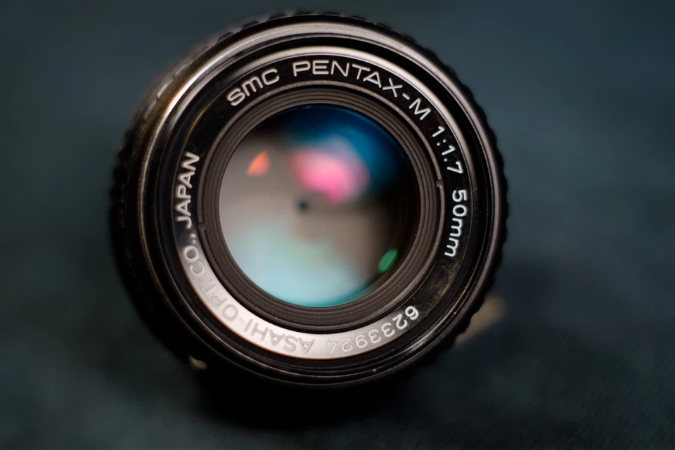 Objectif Asahi SMC PENTAX-M 50mm f1.7 - monture pentax K (PK) - Photo 1/4