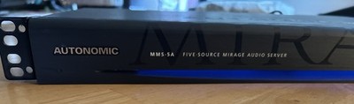 Autonomic MMS-5A Mirage Five Source Audio Server (Working With Issues-Read)