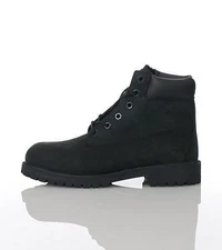 Big Kid's Timberland 6 In. Premium Boot Black (TB012907 001)