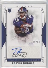 2017 Panini National Treasures Rookie Signatures 95/99 Travis Rudolph Auto 1u6