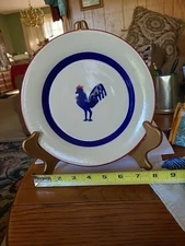 Rooster Plate For Display 