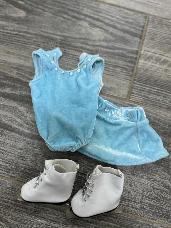 American Girl Ice Skates and Outfit Retired - Image 4 of 4