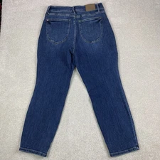Judy Blue Jeans Womens 14W Denim 5 Pockets Slim Fit JB82549DK PL