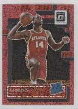 2022-23 Panini Donruss Optic Rated Rookie Red Sparkle Prizm AJ Griffin #204 17fe