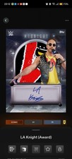 Topps WWE SLAM *DIGITAL* - Midnight Moon Beam Sig Relic x15 & LA Knight Award