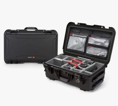 Nanuk 935 Pro Photo Kit - Hardcase with Lid Organizer & Padded Divider Black