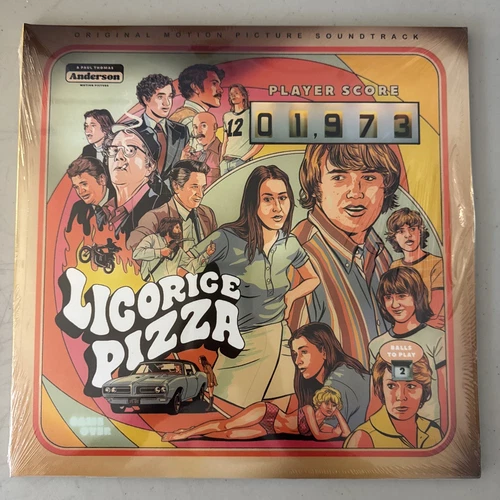 Licorice Pizza Soundtrack 2LP Feat David Bowie & The Doors New Sealed