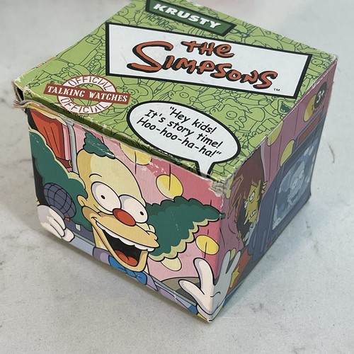 THE SIMPSONS Talking Watch Collection - Set di 4, 2002 Burger King, 3 funzionanti - Foto 14 di 14