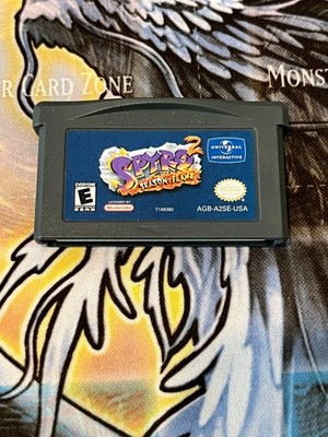 Spyro 2 Season of Flame (Gameboy Advance 2002) Authentic. Tested.