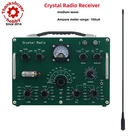 Green Crystal Radio Receiver Benny Circuit Passive Medium Wave Radio Receiving