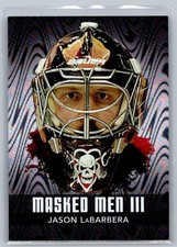 2010-11 ITG Between The Pipes #MM-22 Jason LaBarbera Masked Men III Silver