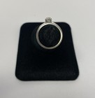 Platinum 1940s Old European Cut Round Diamond 0.20 CTW Ring 4.4 Grams Size 2.5 — photo 4