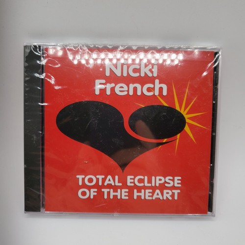 Vintage 1995 Nicki French Total Eclipse Of The Heart CD SEALED HOLE-PUNCH PROMO