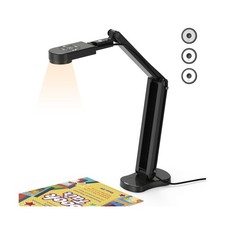 THUSTAR 8MP Document Camera Webcam 4K with Dual Microphones, USB Visualiser...